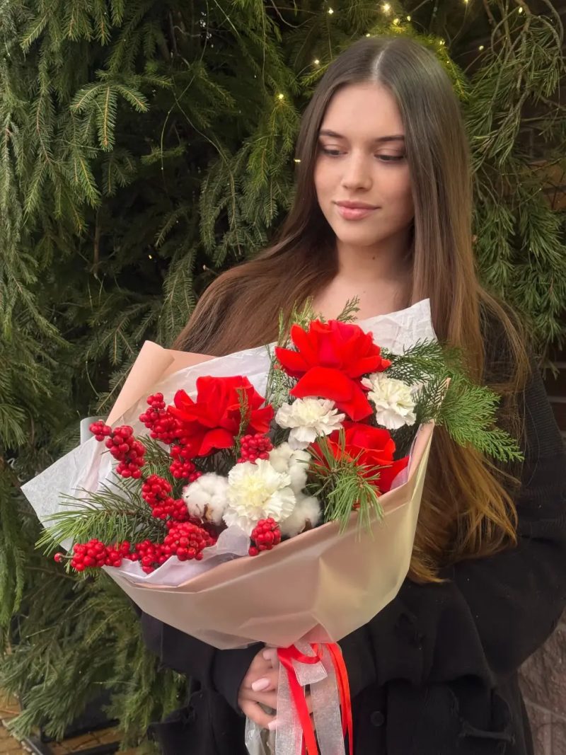 Букет Бархатный поцелуй