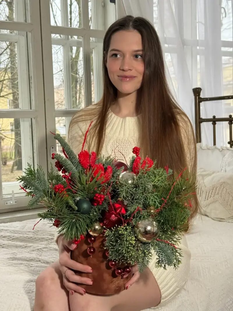 Букет Рождественское сияние