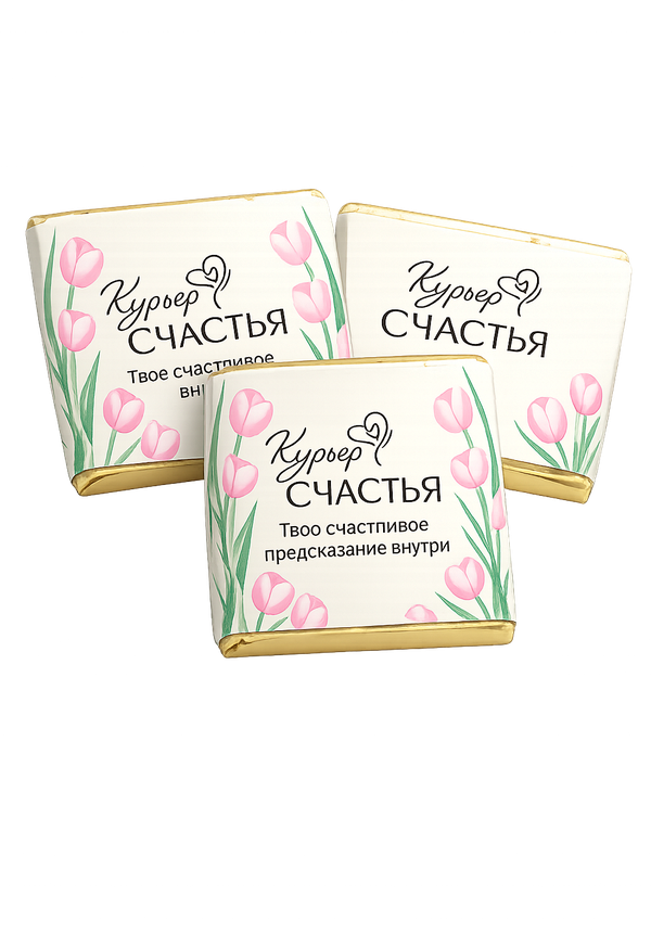 Фирменная шоколадка «Курьер Счастья»