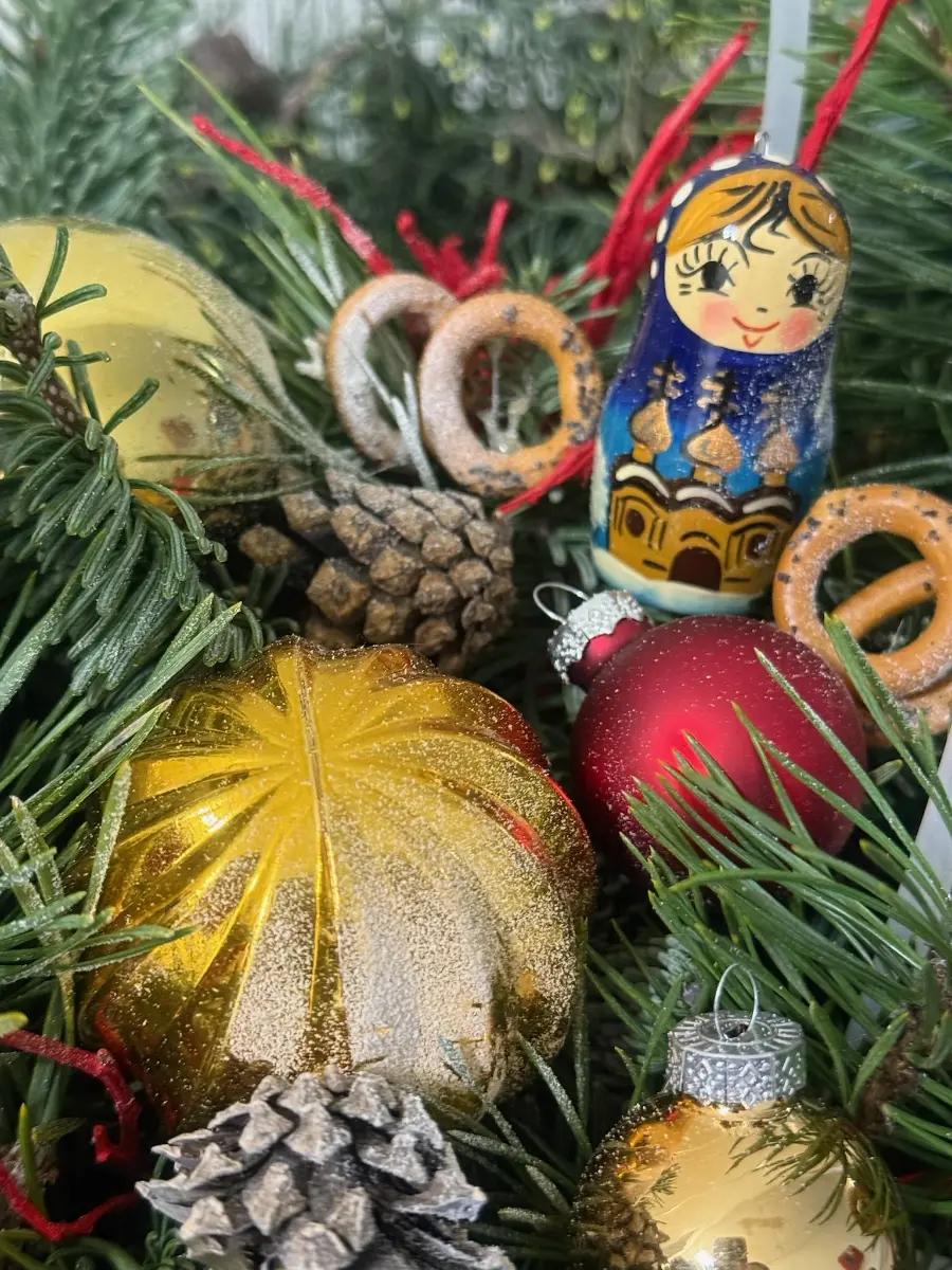 Букет Новогодние узоры