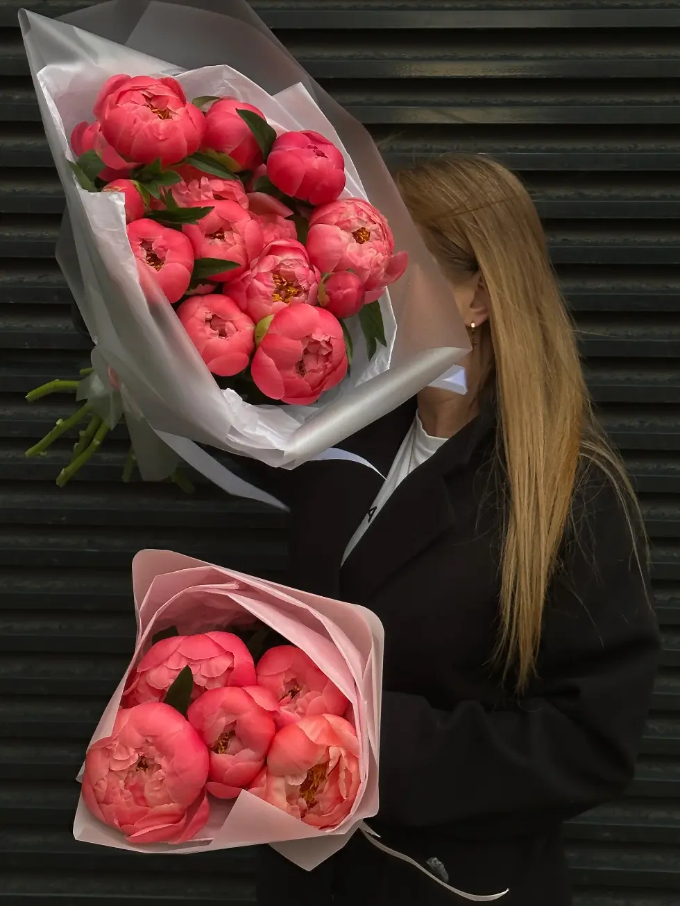 Букет Коралловый шарм