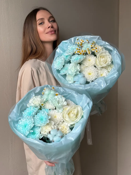 Букет Голубой океан