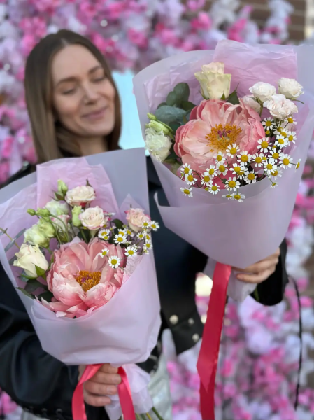 Букет Нежность розового