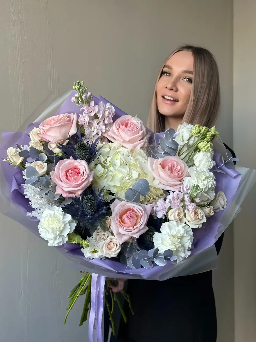 Букет Пурпурный рассвет