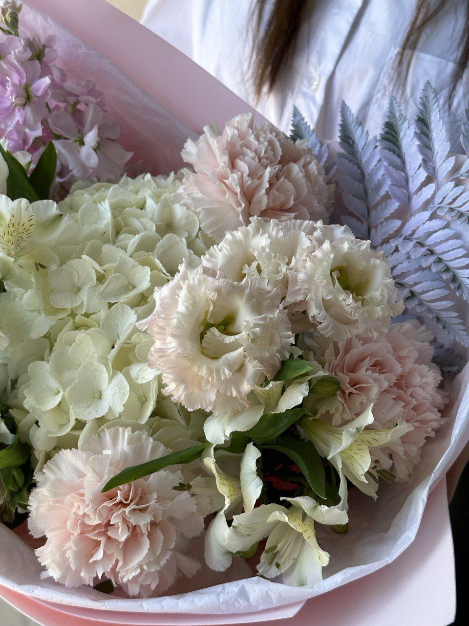 Букет Жемчужный рассвет