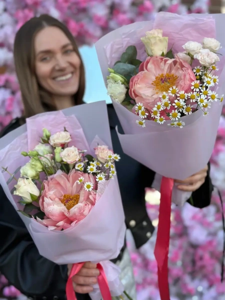 Букет Нежность розового